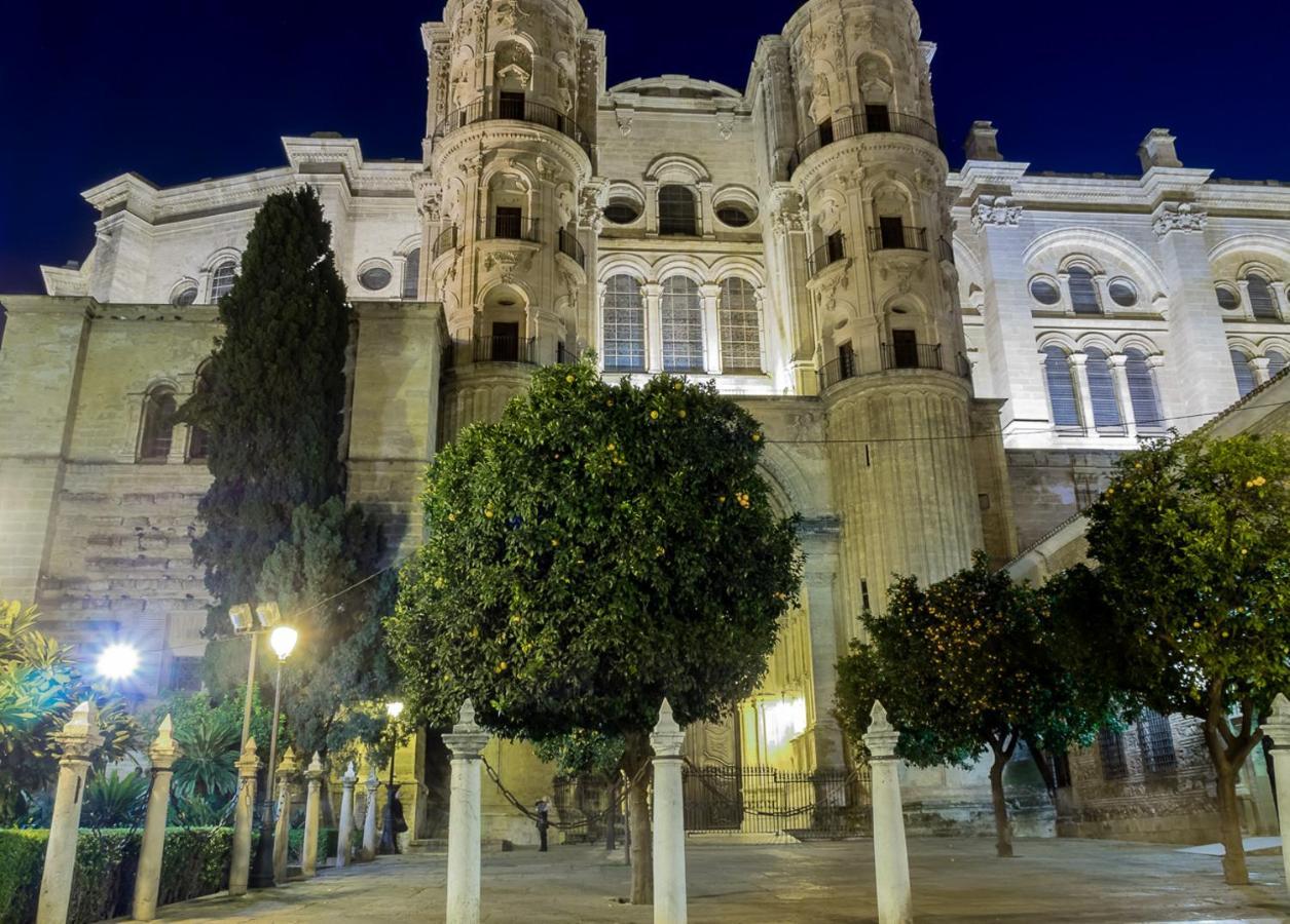 Ferienwohnung Atico En El Centro Historico Con Terraza Málaga Exterior foto