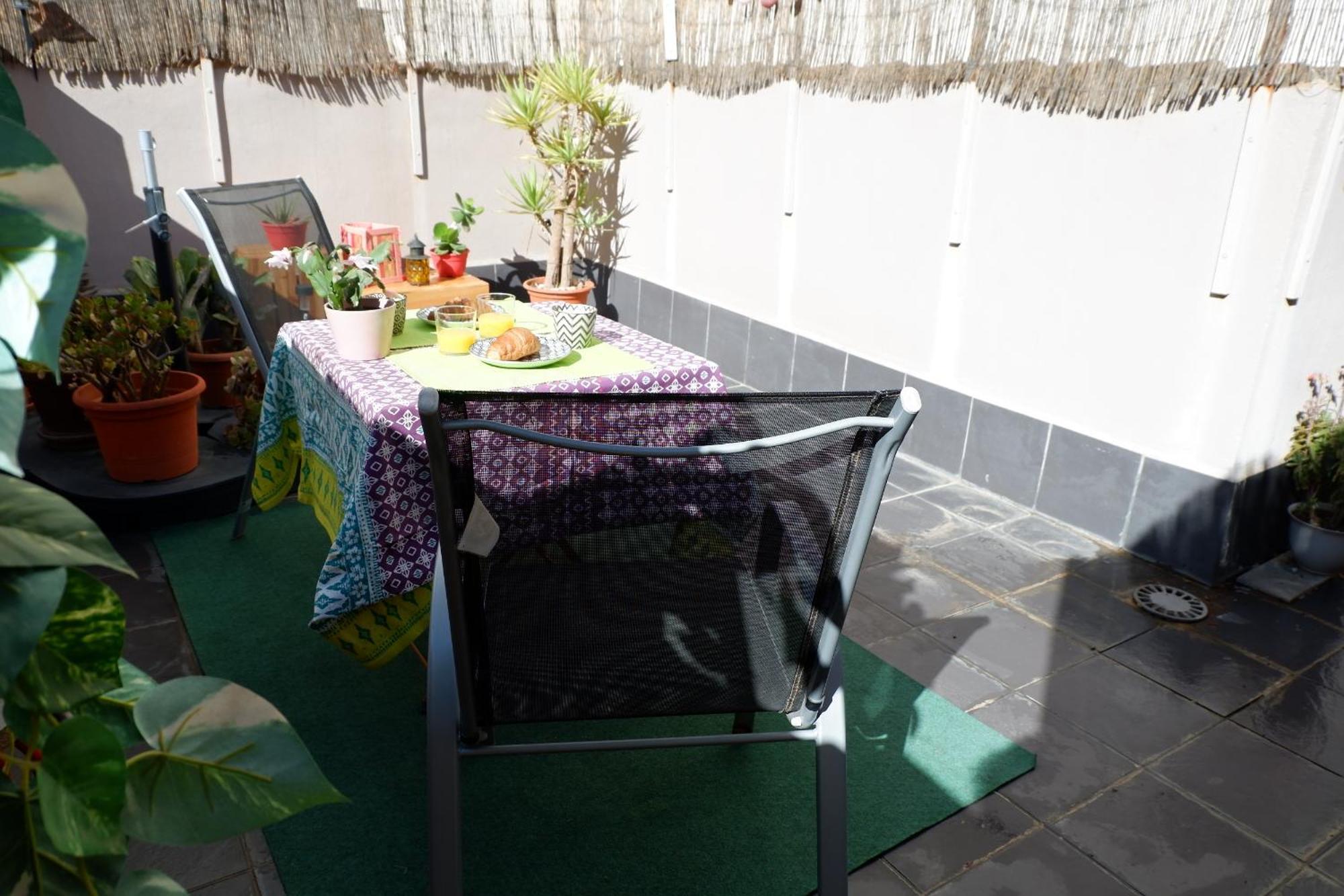 Ferienwohnung Atico En El Centro Historico Con Terraza Málaga Exterior foto